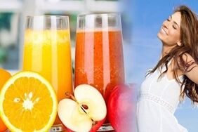 l'essence d'un régime de boissons pour perdre du poids
